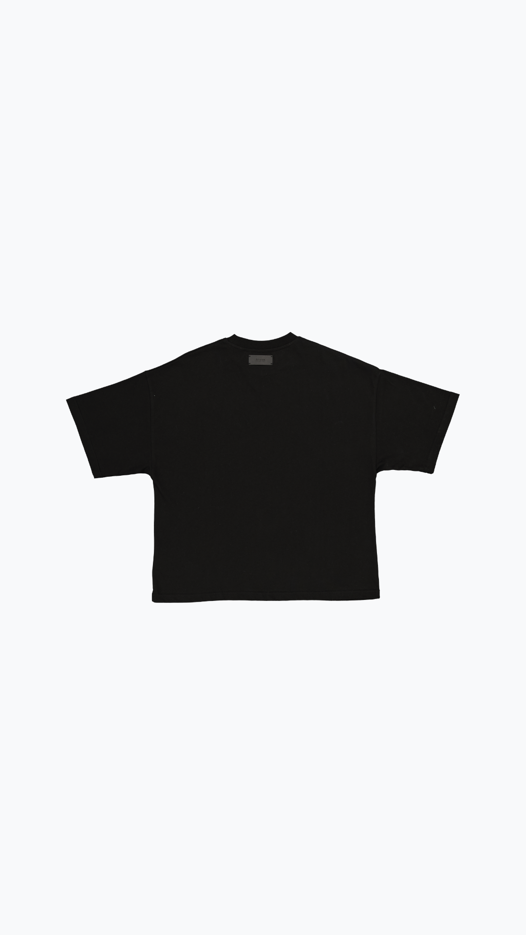 T-Shirt Boxy "Signature" Noir
